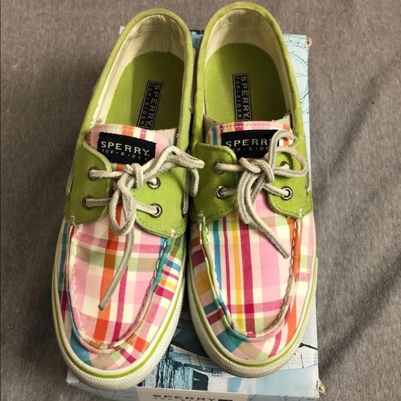 Gently Used Sperry Multi-color shoes Woman’s 7.5 - Picture 1 of 4